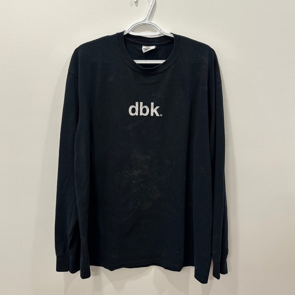 Die Before Killed DBK Distressed Long Sleeve Graphic Tee Streetwear Shirt XL